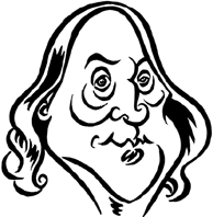 caricature of benjamin franklin